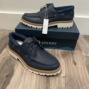 Sperry Men's Navy Boat Shoes